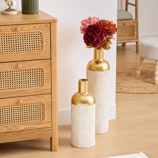 Metallic Floor Vase Mirsa