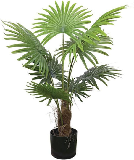 Copac Pitsardia Palmier Real Touch Ghiveci Înălțime 80cm 6/buc