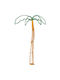 Fotowand Palm 51072 103x180cm Gelb-Grün