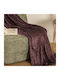 A-s Ollis Fleece Blanket for Sofa 130x180cm Mauve