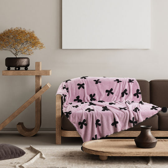 Das Home 1381 Καναπέ 130x170εκ. Lilac
