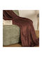 A-s Ollis Fleece Blanket Sofa 130x180cm Tonka