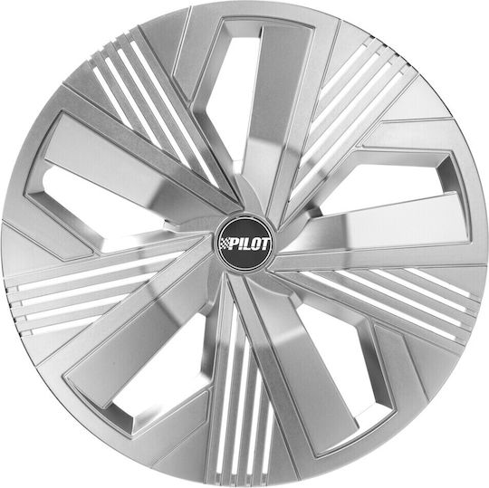 Lampa Car Hubcap Set 14" 4pcs Silver