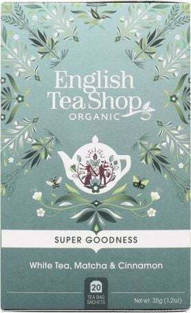 English Tea Shop Organic Product White Tea 35 Bags 35gr