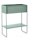 Bizzotto Kerzenhalter Metall in Grün Farbe 50x63.5cm 1Stück