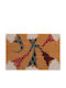 Nef-Nef Homeware Entrance Mat made of Coir with Anti-slip Backing Dwarfs Fellowship Beige 40x60cm