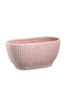 Fankon Flowers Planter Ceramic Pink 28x16.5x14.2cm.