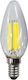 Eurolamp LED крушка 2.5W 98mm за фасунга E14 и форма C35 Топло бяло 525лм