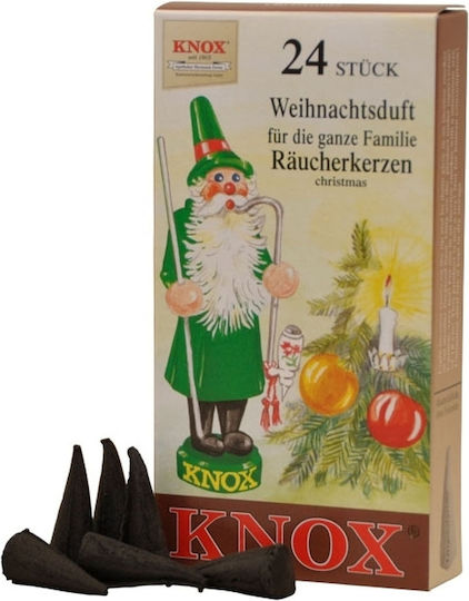 Christmas Fragrance Cones Knox 10023134 24pcs