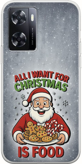 All I Want Weihnachten Ist Essen OnePlus Nord N20 SE Flexible Tpu Transparente Silikon