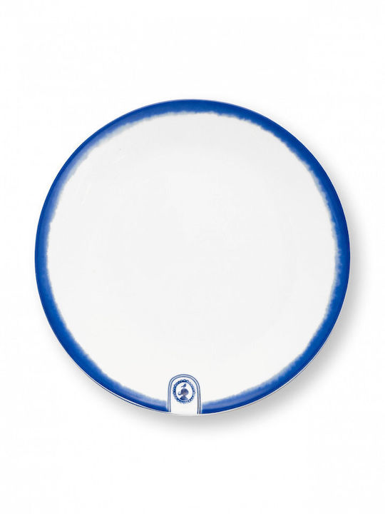 PiP Studio Plate Desert made of Porcelain Blue 18cm