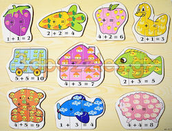 Wooden Kids Peg Puzzle Anelixi