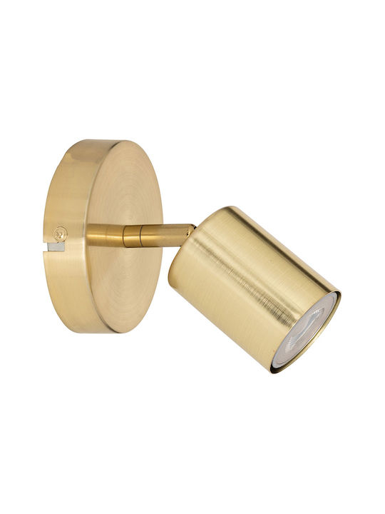 Single Spot with Socket GU10 in Gold Color