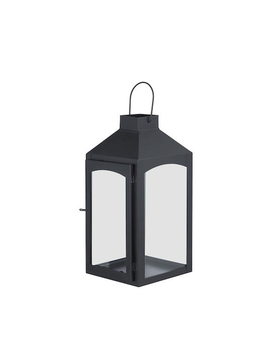Butlers Tabletop Metallic Lantern Black 15cm