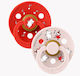 Bibs Round Pacifiers Silicone Multicolour for 0+ months 2pcs