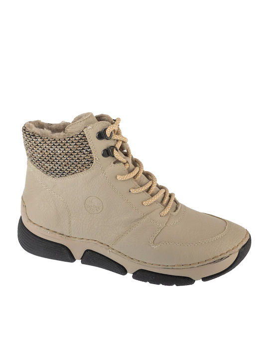 Rieker Women's Ankle Boots Beige