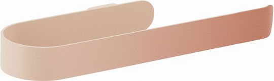 Bronze Art Single Wall-Mounted Bathroom Ring ​26x3cm Pink