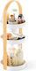 Umbra Bellwood Cosmetics Organization Stand With Levels White 50x20x20cm