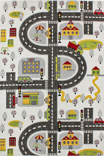 Conceptum Hypnose Kinder Teppich Weiß 160x230cm