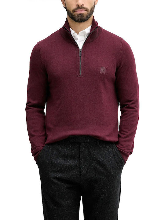 Boss Kanobix Bluse Bordeaux