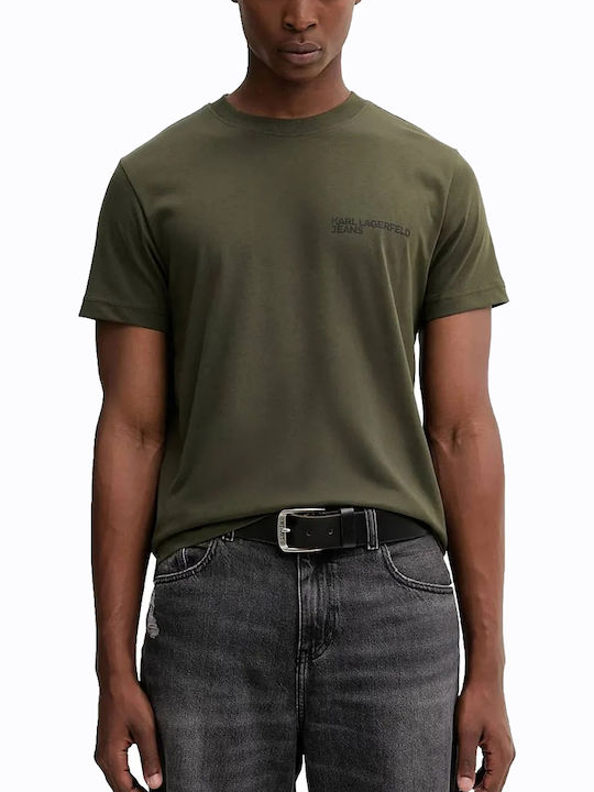 Karl Lagerfeld T-shirt Πράσινο