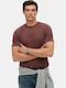 'micro Logo' T-Shirt Braun