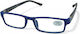 Optosquad Lesebrille +3.75 in Blau Farbe 7787-3