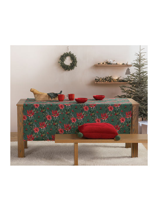 Nef-Nef Homeware Mistletoe Green L180xW140cm.