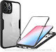 Techsuit ColorVerse 360 Full Cover Silicone Black (Honor 400 Smart 4G / X7d 4G / 400 Smart 5G)