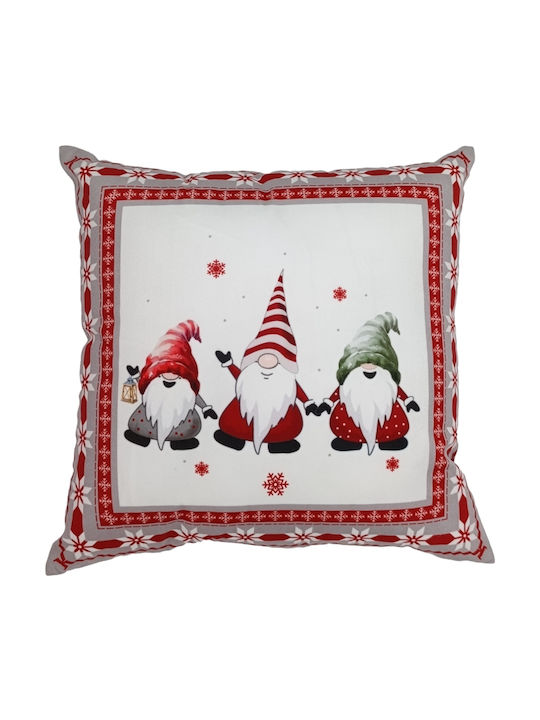Christmas Decorative Pillowcase Ilis Home 94876 Red White 45x45