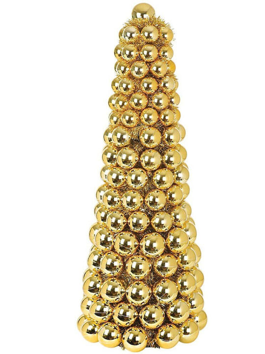 Christmas Decorative Tree 120cm Adorned Yellow