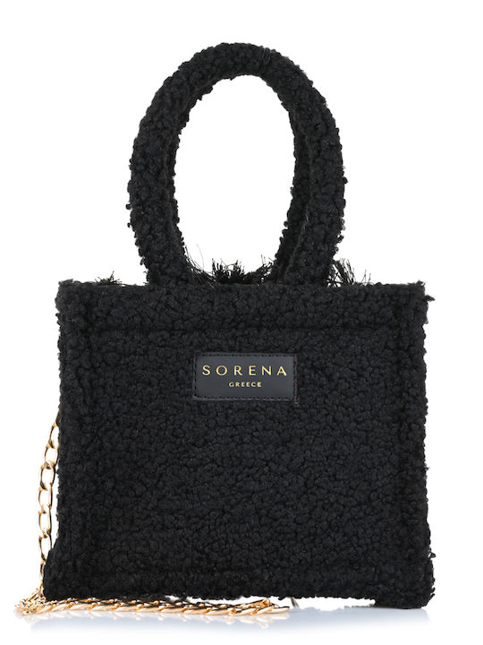 Teddy Mini Women's Bag Tote Handbag Black