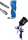 Kit De Vopsit Format Din Pistol De Vopsit Cu Aer 600ml Furtun 20m D2115+d677