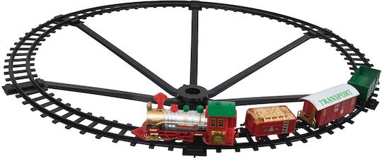 Lianos Lianosxmas Christmas Tree Train 4 Carriages Movement Sound Light Battery 93cm