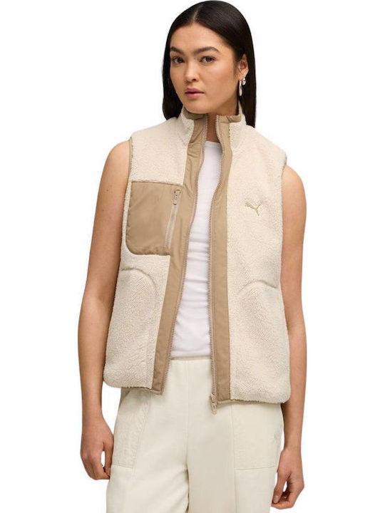 PUMA Sleeveless Double Sided Jacket Alpine Snow