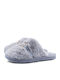 Winter Women's Slippers Gray