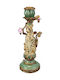 Zaros Leopard Candle Holder 10x9.5x26cm 1pcs
