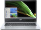 Acer Aspire 1 A114-33 -C7Q5 14" FHD (N-Series-N4500/4GB/128GB Flash Storage/W11 S) (US Keyboard)