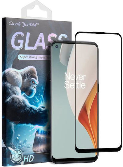 Oneplus Nord N100 5g Do As You Wish Siebdruck Hd Gehärtete Glasfolie Schwarz