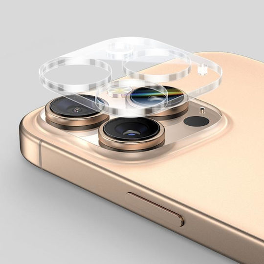 iPhone 16 Pro 16 Pro Max Xdcase Transparent Integrated Tempered Glass Camera Protector