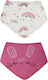 Energiers Bib Fabric Pink 2pcs