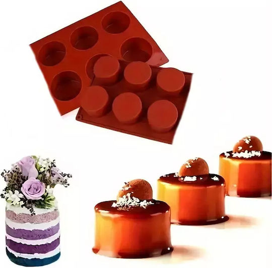 Pandaboo Silicone 6 Cups Baking Pan