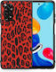 Tier Roter Leopard Xiaomi Redmi Note 12 Pro 4G Handyhülle