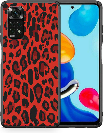 Tier Roter Leopard Xiaomi Redmi Note 12 Pro 4G Handyhülle