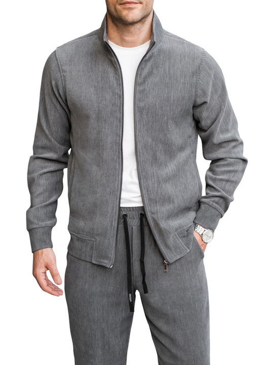 Vittorio Artist Μακρυμάνικo Overshirt Grey
