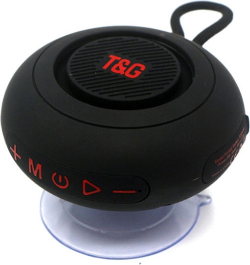 T&G Bluetooth Speaker 3W with Radio and Battery Life up to 2 hours Black TG-442