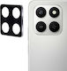 Camera Protection Metal Frame Black for the Honor 400 Smart, X7d 4G