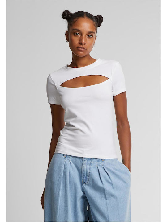 Urban Classics Γυναικείο T-shirt White