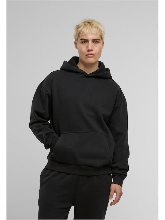 Urban Classics Суитшърт с Качулка Black
