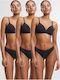 Femei Brazilia 3Pack Black